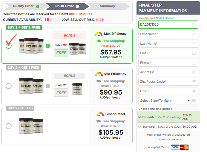 Fairy Farms Hemp Gummies Order Page